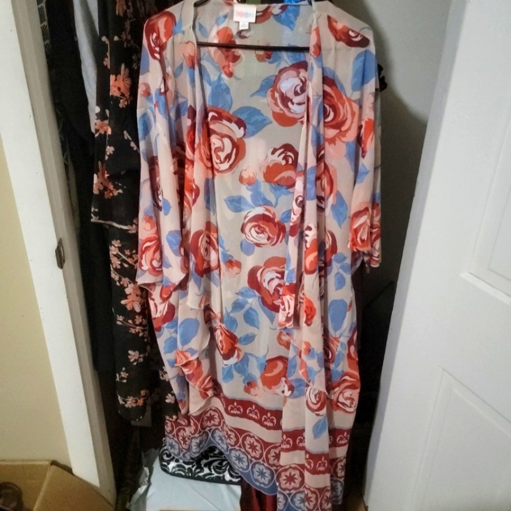 XL Lularoe Floral Kimono